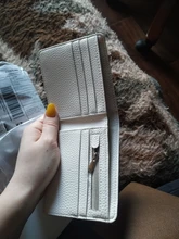 Cartera de negocios con varias ranuras para tarjetas para hombre, monedero de cuero Pu, organizador de artículos, gran capacidad, Vallet Cuzdan