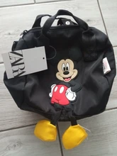 Nueva Disney Mickey Mouse dibujos animados chica bolso de los niños bolsa de almacenamiento de las niñas de dibujos animados Mickey Minnie Mouse bolso bolsos de hombro