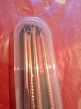 Agujas para quitar espinillas, Juego de Extractor de acné, cuchara de Metal, manchas negras, poros, cuidado Facial, 3/4/9 Uds.