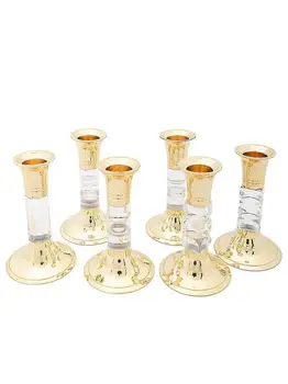 Candlestick set of 6 (polysh)
Candlestick set of 6 (polysh)