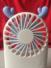 Mini ventilador portátil de mano para viaje y oficina, ventiladores de sobremesa recargables con USB, 3 modos ajustables, para verano, 1 unidad