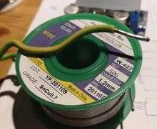 ESPLB-Alambre de soldadura sin plomo, estaño 50G, colofonia núcleo, soldador Sn99.3 Cu0.7, 0,6/0,8/1,0/1,2/1,5/2,0mm