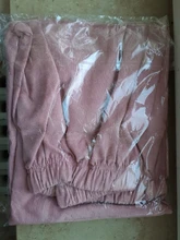 HOUZHOU-pantalones de pana de pierna ancha para mujer, pantalón de estilo coreano, suave, color rosa, de talla grande, negro, para primavera, 2021