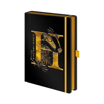 Cuaderno A5 premium Hufflepuff Harry Potter 
Cuaderno A5 premium Hufflepuff Harry Potter