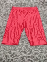 XCKNY-S-3XL satinado suave, pantis opacos brillantes, medias húmedas, pantalones cortos de cintura alta, de seda brillante, japonés