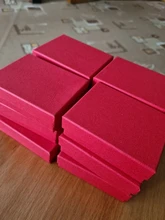 Caja de cartón para joyería de 12 uds, caja para anillo, collar, pulseras, brazaletes, cajas con esponja en el interior, rectángulo, multicolor