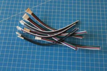 Cable de conexión para tira de luz LED RGB RGBW, Conector de luz macho y hembra de 4 pines y 5 pines, Cable de conexión para 5050 RGB RGBW