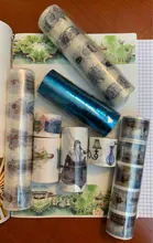 Cinta washi para manualidades DIY, regalo diario de recortes, muchos cupón y diseño de flores, gran oferta, 9555, Envío Gratis