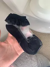 YWHUANSEN 0 a 6 años bebé niño pequeño niñas con volantes de encaje tobillo algodón calcetines vestido princesa verano algodón ojal calcetines con flores