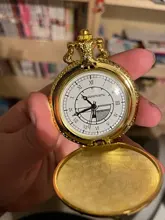 Reloj de bolsillo de cuarzo Steampunk para hombre y mujer, redondo, de lujo, con cadena de cintura FOB, retro, Anime, para Fans, Cosplay, regalo