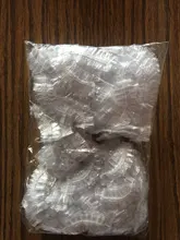 Tapas protectoras de plástico desechables para las orejas, 50/100 Uds., para salón de peluquería, protección contra tinte, gorro de ducha, herramienta