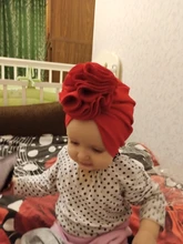 Sombreros de turbante para niñas pequeñas, gorros con nudo, accesorios para el cabello, foto de niños