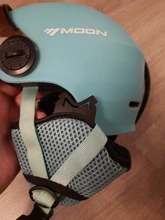 Casco de Snowboard moldeado integralmente para hombre y mujer, para deportes de nieve, esquí, ciclismo, Invierno