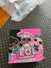 Lol-reloj sorpresa Original, muñeca de dibujos animados de Anime, accesorios de juguete de cuero para niños, regalo de cumpleaños, Navidad y Halloween