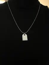 Collar de cadena con colgante de corazón de amor para hombre y mujer, 2 uds., regalo de San Valentín, 2021