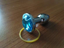 Tapón Anal de acero inoxidable para hombres y mujeres, Juguetes sexuales, tapón trasero, joyería de cristal, entrenador, consolador Anal, tienda sexual para adultos