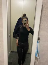 Rockmore-body gótico negro de manga larga, mono cuello alto para mujer, mono ajustado para mujer, ropa de calle para invierno