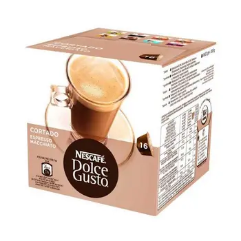 Coffee Capsules Nescafé Dolce Gusto 96350 Espresso Macchiato (16 uds) 
Coffee Capsules Nescafé Dolce Gusto 96350 Espresso Macchiato (16 uds)