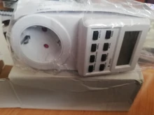 Switch-Socket Programmable Digital Timer Electronic Outlet Fr-Plug Cyclic 24-Hour EU