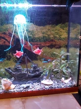 Ornament Jellyfish Aquarium-Decoration Fish-Tank Aquatic-Landscape Underwater-Live-Plant