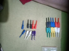 Clips Analyzers Test-Hooks Flattening-Test Logic Flat-Hook-Connection for Red Black Yellow