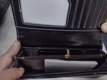 ¡Novedad de 2020! Cartera de piel de aceite de cera para mujer portfel damski bolso de mano largo de Piel de mujer cartera tarjetero cartera femenina