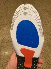 Plantillas para correr de Gel ortopédico para hombre, almohadilla para zapatos, soporte para ARCO, cojín para talón, 1 par