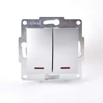 Mechanism off 2-cl. SP Karina 10A IP20 with illumination silver mat. Lezard 707-4388-112
Mechanism off 2-cl. SP Karina 10A IP20 with illumination silver mat. Lezard 707-4388-112