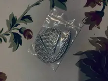 Pegatinas de diamante para decoración del volante del coche, 1 Uds., tamaño Internacional, piezas de modificación
