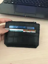 Tarjetero con textura de mármol, cartera pequeña de bolsillo para tarjetas de crédito, delgado y delgado, color blanco