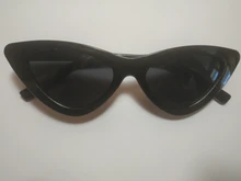 Moda lindo Sexy señoras ojo de gato gafas de sol de las mujeres Vintage Retro pequeño Triangular Cateye gafas Mujer al aire libre gafas