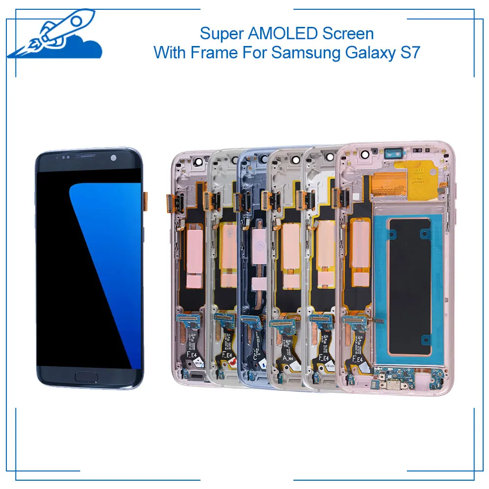 Ori SUPER AMOLED For Samsung Galaxy S7 Edge G935F A V OLED Display LCD Touch Screen With Frame Replacement Front Glass Repair
Ori SUPER AMOLED For Samsung Galaxy S7 Edge G935F A V OLED Display LCD Touch Screen With Frame Replacement Front Glass Repair