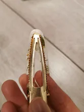 Pasadores hechos a mano, Moldes de resina epoxi de silicona, pasador de pelo de cocodrilo acrílico, herramientas de fabricación de joyas