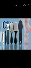 Juego de Herramientas de pedicura 10 en 1, producto para eliminar la piel muerta, para el cuidado de los pies de las uñas, acero inoxidable