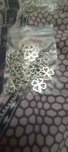 Dijes colgantes de trébol para fabricación de pulseras, TRÉBOL DE LA SUERTE de Color plata antigua, joyería artesanal, amuletos de la suerte, 20 Uds.