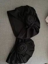 Sombrero hecho a mano de mezcla de algodón para mamá y yo, gorros para mujer, sombreros de turbante para niñas pequeñas, accesorios para el cabello, sombreros de nudo