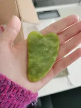 Rodillo masajeador Facial Gua Sha, rascador de doble cabeza, piedra de Jade, Estiramiento Facial de belleza para delgazar, masajeador para cara y cuello, elevación fina