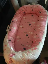 Cama nido portátil con almohada para bebé, cama de viaje para recién nacido, al aire libre, salón, cuna, cuna, envío directo