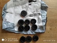 Tornillos de plástico negro para cepillos de carbono, 10 Uds. 12mm/13mm / 14mm / 15mm / 16mm / 17mm/18mm / 20mm / 22mm