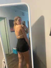 Body de encaje cuello Halter con espalda descubierta de las mujeres Sexy pura transparente monos V profunda bodys blanco negro rojo Delgado Bodycon mono