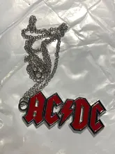 Pulsera de música Rock para mujer, llaveros de aleación de CA, llaveros accesorios, llavero colgante, dijes