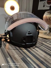 Casco a prueba de balas + máscara transparente, casco táctico militar de autodefensa, policía, Swat, Fbi, rápido, NIJ IIIA, aramida, nuevo