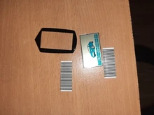 Nuevo Cable Flexible de pantalla Lcd A91 + llavero de cristal Lcd para pantalla de control remoto Starline A91 con 2 rayas cebra