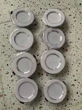 Luz descendente LED para interiores, lámpara empotrada de aluminio ultradelgada, redonda, blanca, 5W, 9W, 12W, 15W, 18W, 220V, 230V, 240V, foco Led