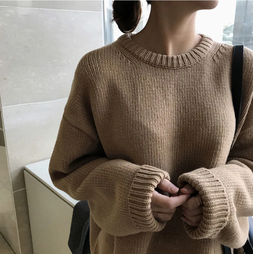 Obrix Spring Autumn Female Sweater Casual Style O-Neck Full Sleeve Streetwear Loose Sweet Pullover For Women
Obrix Spring Autumn Female Sweater Casual Style O-Neck Full Sleeve Streetwear Loose Sweet Pullover For Women