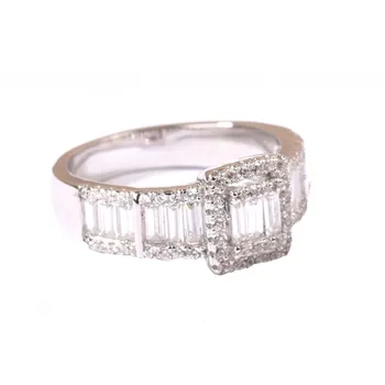 Baguette Stone Design Ring for Women Girl Birthday Wedding Christmas Gift 925 Sterling Silver
Baguette Stone Design Ring for Women Girl Birthday Wedding Christmas Gift 925 Sterling Silver