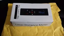 Medidor de distancia láser Digital inteligente, telémetro portátil de carga USB, minimedidor de Medición de distancia portátil, 40M, novedad