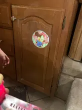Minnie de Disney-relojes de proyección 3D para niños, figuras de anime de dibujos animados, con tapa, regalo para niñas