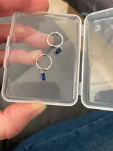 Pendientes De Plata De Ley 925 para mujer, arcoíris ostentosos, Pendientes De aros De circón para mujer, regalo De cumpleaños De San Valentín, joyería fina