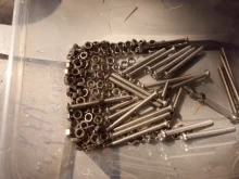 Nuts Bolts Screws Metric-Thread-Suit Hexagon M4 M2.5 Hex-Nut Carbon-Steel M1.6 M3 100pcs